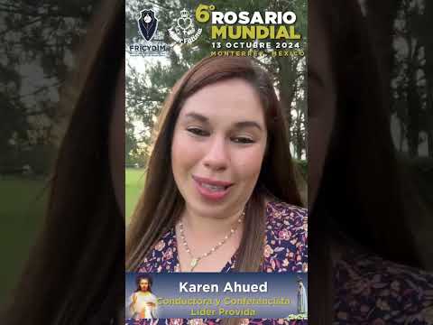 Karen Ahued nos invita al 6to Rosario Mundial 2024