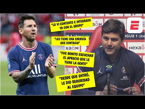 LIONEL MESSI DEBUTÓ CON EL PSG y Pochettino desbordó una lluvia de elogios para La Pulga | Ligue 1