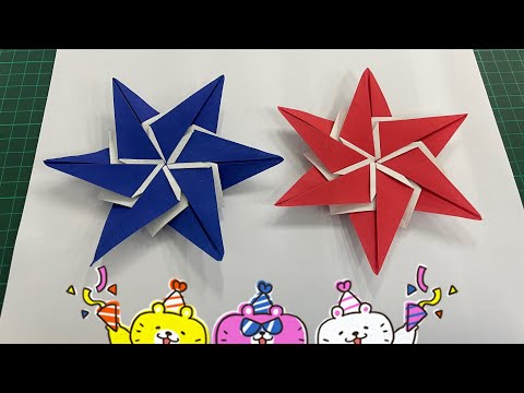 DIY.วิธีพับดาวอย่างง่าย/origam DIY.วิธีพับดาวอย่างง่าย/origam