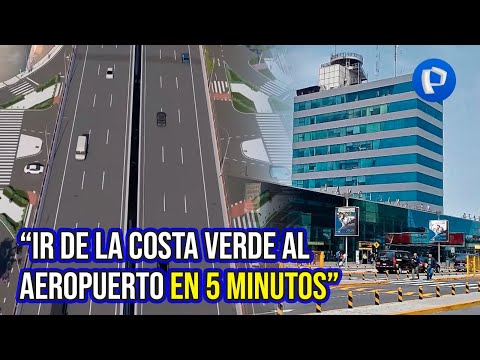 Ismael Hidalgo: Vía Expresa Santa Rosa permitirá ir de la Costa Verde al aeropuerto en 5 minutos
