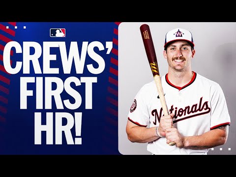 Dylan Crews blasts his FIRST CAREER HOMER!