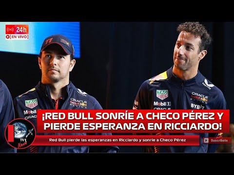 Red Bull pierde las esperanzas en Ricciardo y sonríe a Checo Pérez