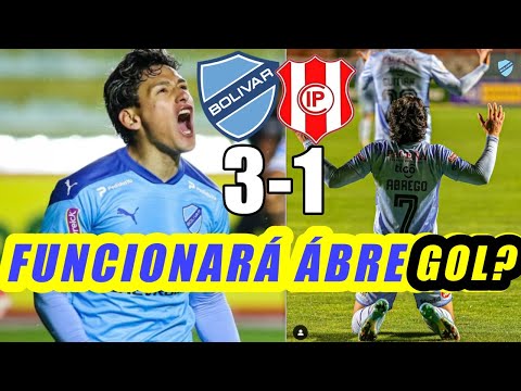 (6 Meses sin Marcar) VICTOR ÁBREGO LLORA POR SU GOL  Bolívar vs Independiente 3-1 2022