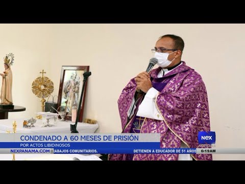 Otorgan trabajo comunitario a sacerdote condenado por actos libidinosos contra un menor de edad