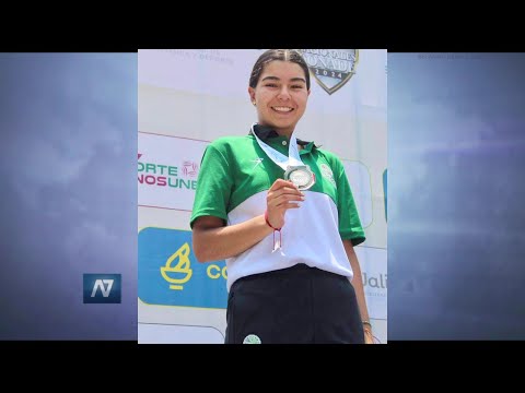 Valeria Cruz ganó plata en la Ruta en los Nacionales CONADE