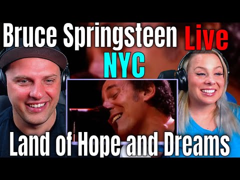 Reaction To Bruce Springsteen & The E Street Band - Land of Hope and Dreams (Live in New York City)