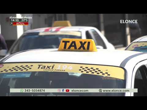 Demanda de taxis ante el paro de transporte urbano