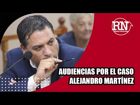 Audiencias por el caso Alejandro Martínez