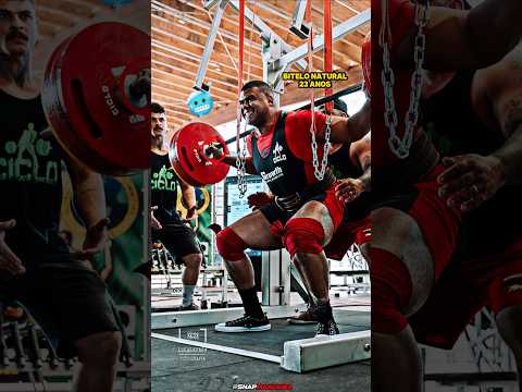 BITELO NATURAL CAMPEÃO  POWERLIFTING PRIMEIRO CAMPEONATO #shorts #viral