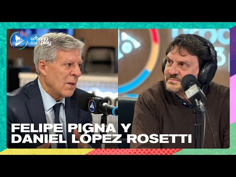 Felipe Pigna y Daniel López Rosetti presentan Historia clínica | #VueltaYMedia