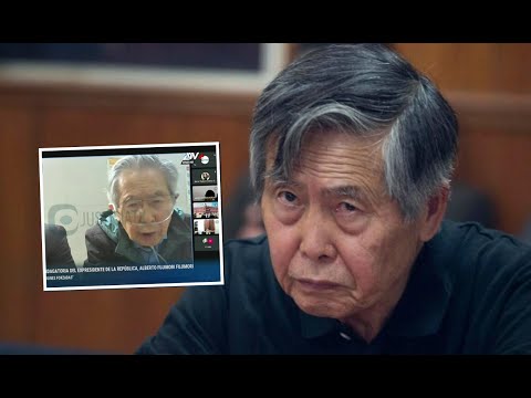 Alberto Fujimori reaparece en audiencia por caso de esterilizaciones forzadas