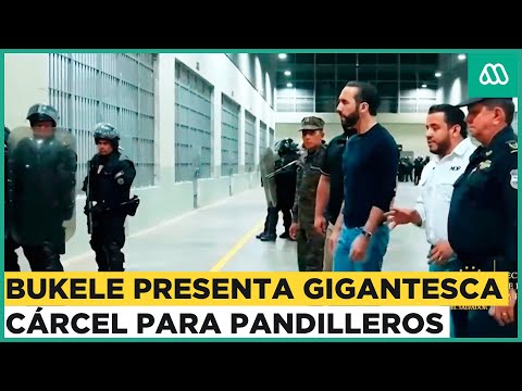 Bukele presenta gigantesca cárcel para 40 mil pandilleros en El Salvador