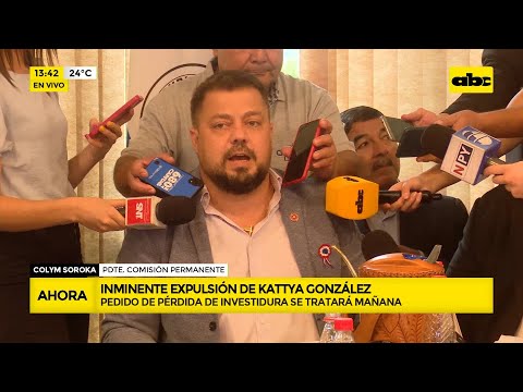 Caso Kattya González: entró pedido de pérdida de investidura y será tratado mañana