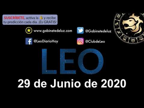 Horóscopo Diario - Leo - 29 de Junio de 2020
