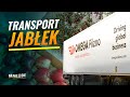 Z Polski do Indii - transport jabek