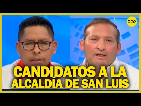 ELECCIONES MUNICIPALES: Franco Sinche y César Mendoza exponen sus propuestas para San Luis
