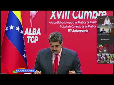 Intervención del Presidente de Cuba en XVIII Cumbre del ALBA-TCP