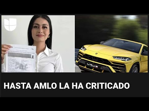 ¿Quién es la candidata en México que hace campaña en un Lamborghini?