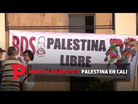 Marcha en apoyo a Palestina en Cali I20.10.2023I Telepacífico Noticias