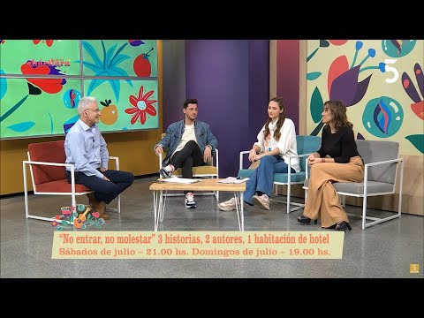 Rafael Beltrán y Paula Silva presentaron la obra No Entrar, no Molestar | 29-06-2023