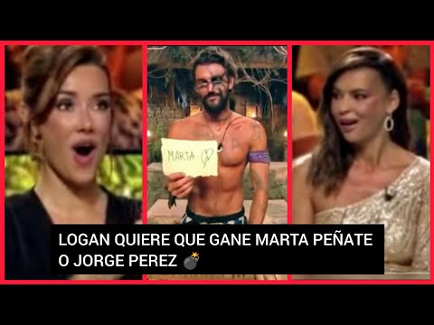 ?LOGAN SORPRENDE AL QUERER QUE GANE MARTA PEÑATE EN VEZ DE SU AMIGA SOFÍA SUESCUN