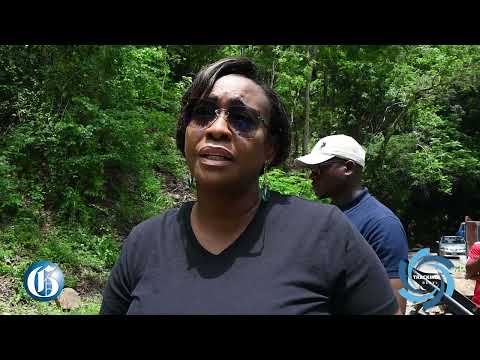 Juliet Holness speaks on landslide in Gordon Town