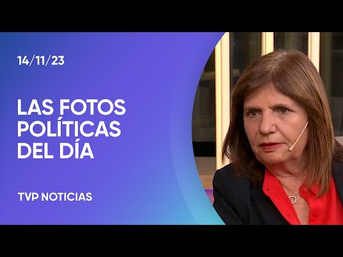 Las fotos del día: reapareció Bullrich y Villarruel quiere rediscutir el aborto