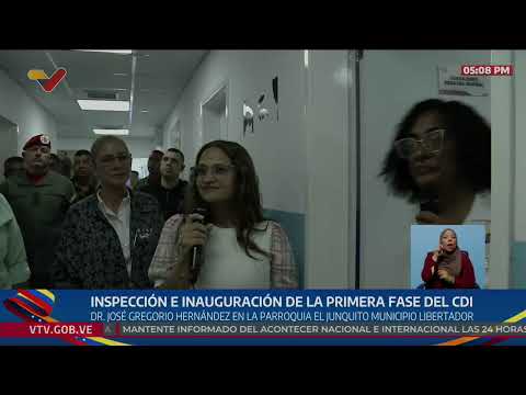 Maduro inaugura CDI en El Junquito, kilómetro 11