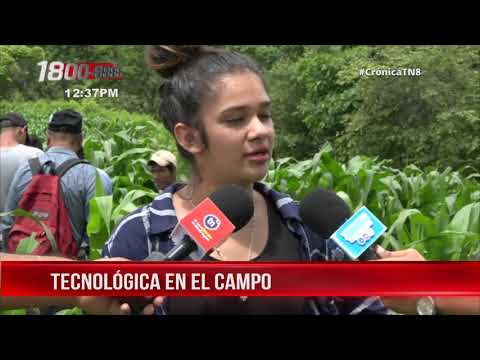 Estudiantes técnicos de Muy Muy aprenden el manejo de la tierra - Nicaragua