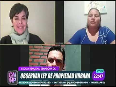 27122022   CECILIA REQUENA   DEYSI CHOQUE   OBSERVAN LEY DE PROPIEDAD URBANA   QNMP   UNO