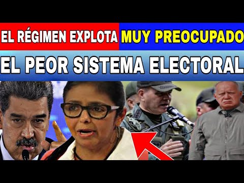 EL RÉGIMEN EXPLOTA EN DESESPERACIÓN POR EL PEOR SISTEMA ELECTORAL-NOTICIA DE VENEZUELA ÚLTIMO MINUTO