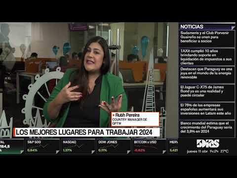 RUTH PEREIRA  | LOS MEJORES LUGARES PARA TRABAJAR | 5DIAS NETWORK | 5díasTV