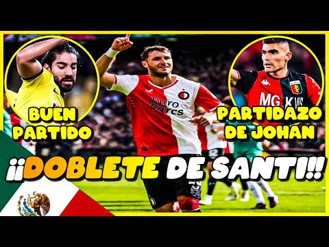 ¡¡DOBLETE de SANTI GIMENEZ!!  PARTIDAZOS de PIZARRO y JOHAN  MEXICANOS por EUROPA 2023