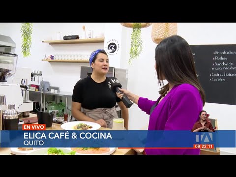 Elica es un café restaurante que pertenece a una exparticipante de Master Chef Ecuador