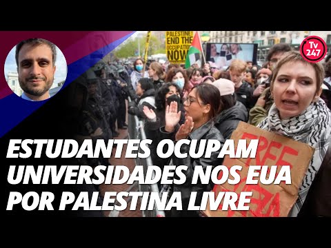 Estudantes ocupam universidades nos EUA por Palestina livre