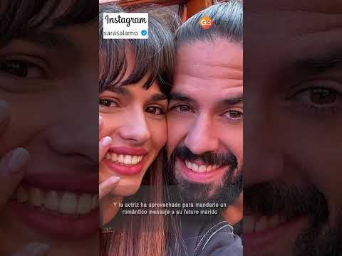 Sara Sálamo e Isco Alarcón anuncian que están prometidos #shorts | Diez Minutos