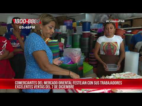 Comerciantes con excelentes ventas durante celebración de la Purísima – Nicaragua
