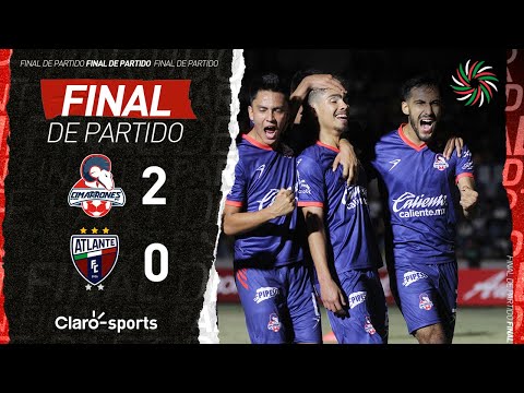 Cimarrones 2-0 Atlante | Resumen Final | Liga Expansio?n MX | A 2023 | Cuartos de Final Ida