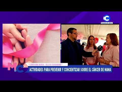 Actividades para prevenir y concientizar sobre el cáncer de mama | Córdoba Rosa - Elijo cuidarme