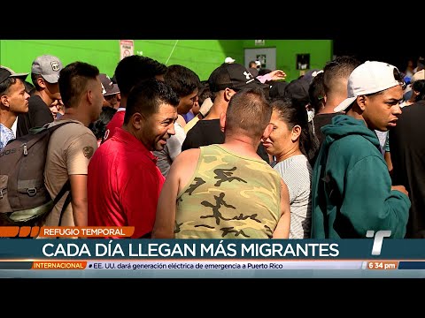 Hay más de 770 migrantes en refugio temporal en Viejo Veranillo