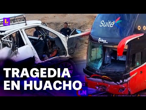 Tragedia en Huacho: Familia muere en choque de bus interprovincial contra auto particular