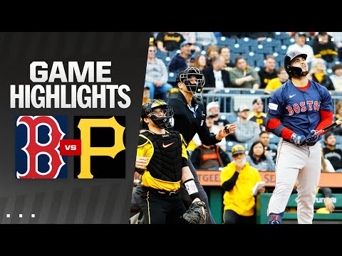 Red Sox vs. Pirates Game Highlights (4/19/24) | MLB Highlights