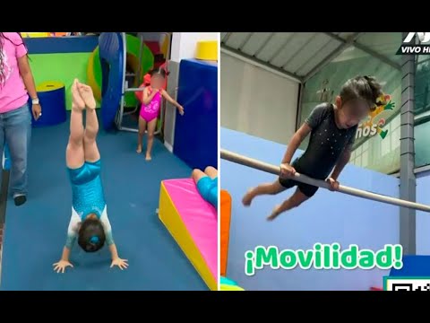 ¡Taller de gimnasia! Bebés pueden entrenar desde los 5 meses
