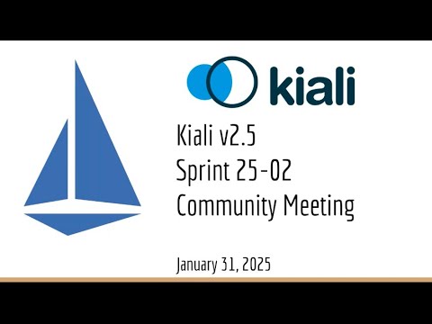 Thumbnail for Kiali Sprint 25 - 02 Demo [v2.5] - Servicemesh management for Istio