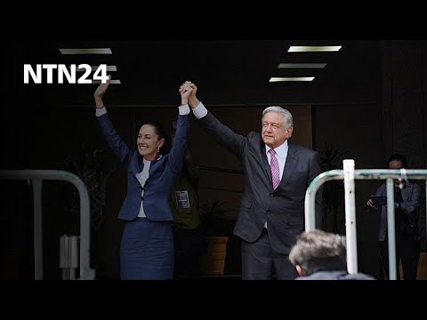 Así fue el primer encuentro entre Claudia Sheinbaum y AMLO en Palacio Nacional en México