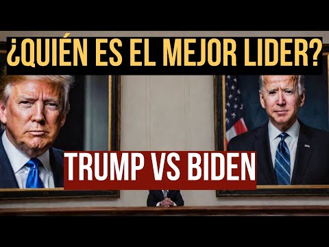 ¿Quién es Mejor Líder: Trump o Biden? | Liderazgo Comparación