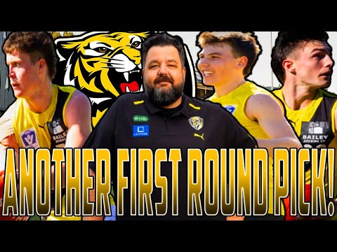 Richmond Just Got Another 2024 AFL Draft First Round Pick...