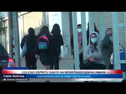 10 MAR 2022 Colegio Espíritu Santo informó sobre su segundo caso positivo a Covid-19