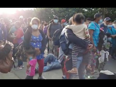 Migrantes hondureños dicen huir de su país tras perder todo pr ETA