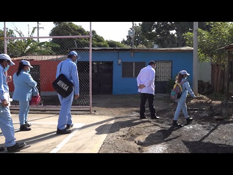 Ministerio de Salud ejecuta Jornada de Lucha Anti Epidémica en el Barrio La Esperanza, Managua